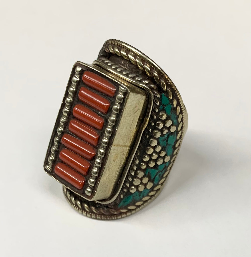 Tibetan Ring Rectangle