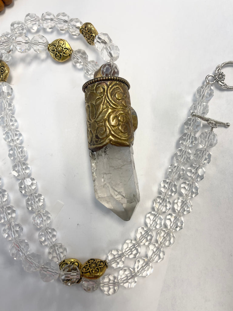 Tibetan crystal necklace