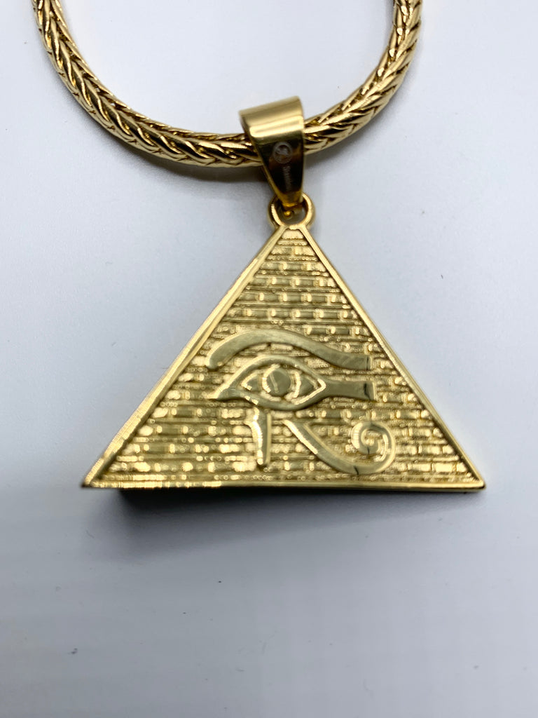Pyramid with Eye of Horus