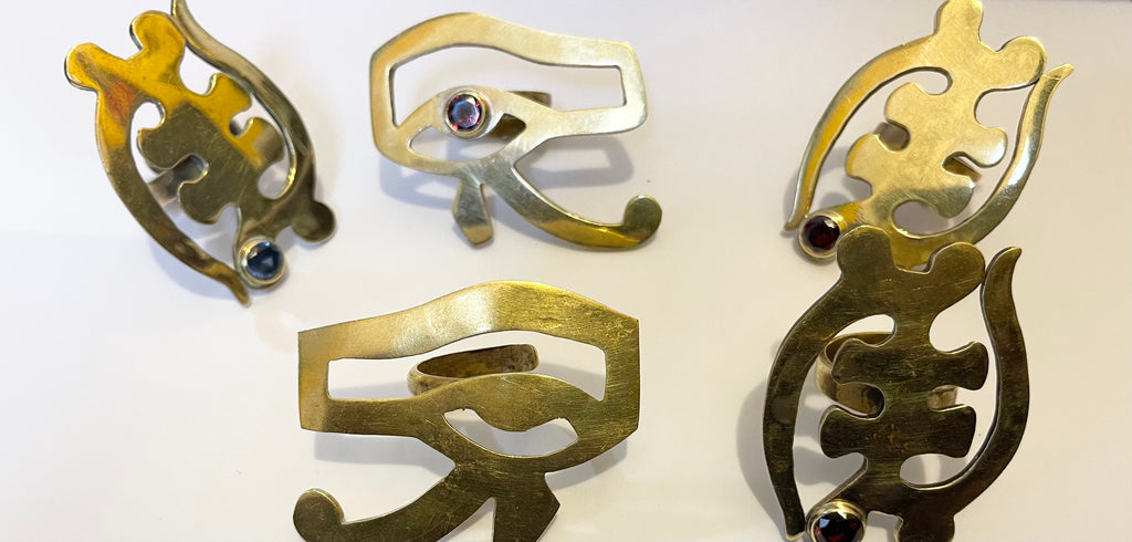 Colossal brass rings